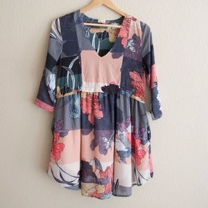 ✨HP✨ dRA Los Angeles BOHO Floral Dress Sz S